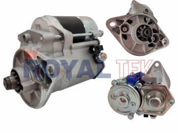 MOTOR DE ARRANQUE ROYALTEK ISUZU LUV MOTOR 2.3 NAFTA UNIPOINT - 1 KW / 12 VOLTS / 9 DIENTES / SENTIDO HORARIO --- OEM 8944692460 0986016261 1280002040